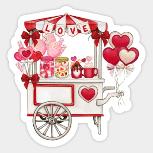 Love cycle Sticker